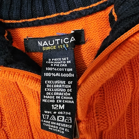 Nautica sweater 12 mos - Picture 4 of 4